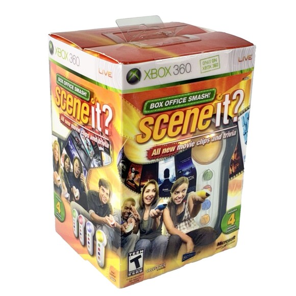 Scene It? Box Office Smash Trivia 2008 Microsoft Xbox 360 New Factory Sealed - Picture 1 of 8